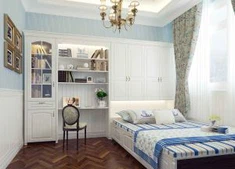 Garderobă de depozitare a camerei pentru copii